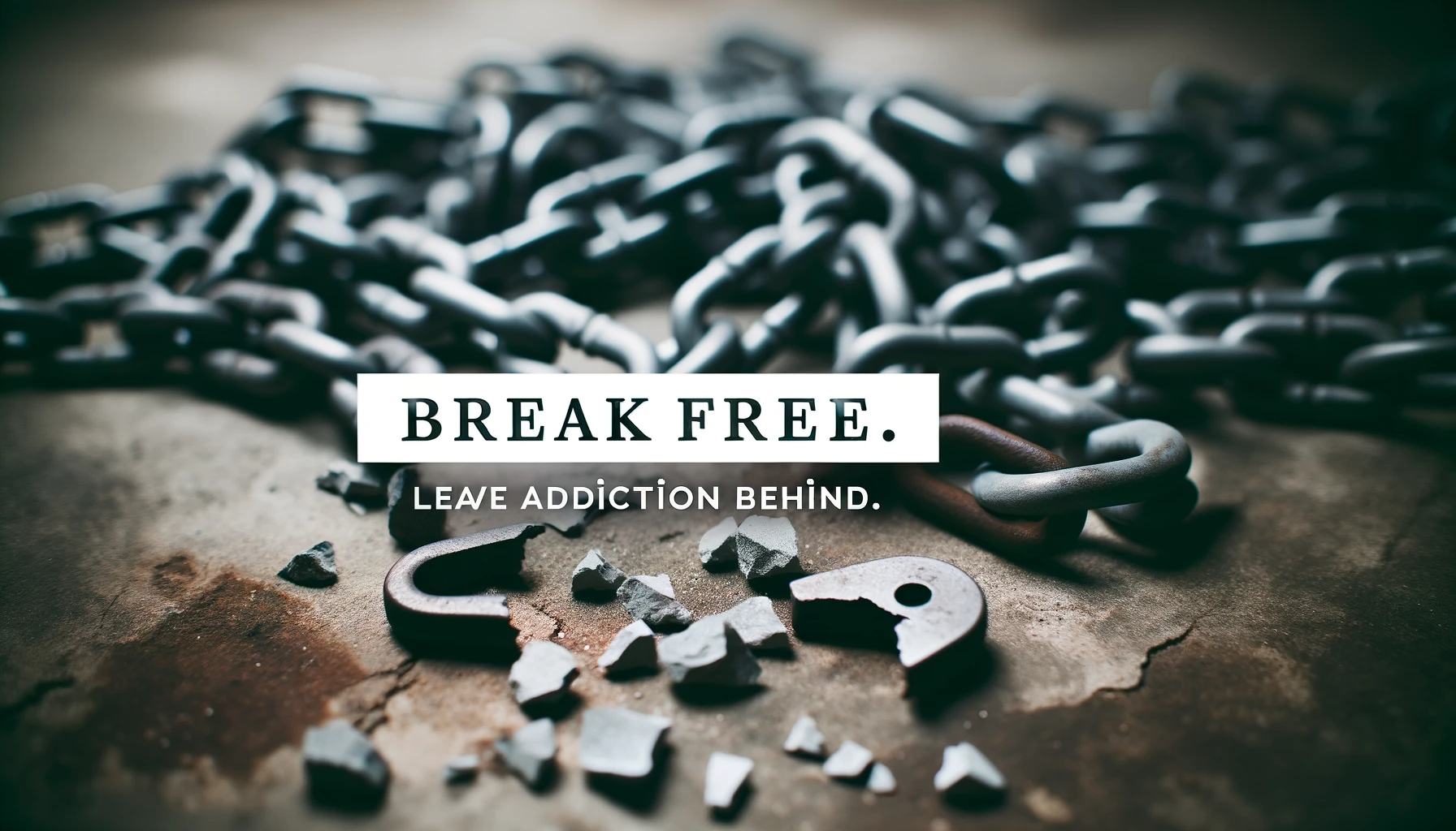 Broken chains symbolizing freedom from addiction in Saskatoon, Saskatchewan - A network of support and ongoing care ensuring long-term recovery in drug and alcohol treatment in Saskatoon, Saskatchewan.